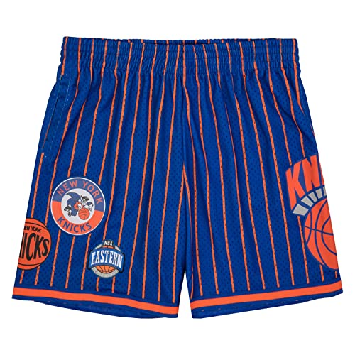 Mitchell & Ness M&N New York Knicks City Collection Basketball Shorts - L von Mitchell & Ness