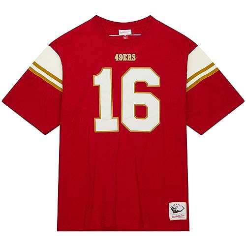 Mitchell & Ness M&N Premium Shirt - San Francisco 49ers Joe Montana - XL von Mitchell & Ness