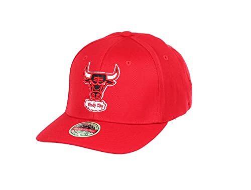 Mitchell & Ness NBA Chicago Bulls Team Ground 2.0 Stretch Snapback Cap rot, OS von Mitchell & Ness