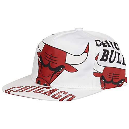 Mitchell & Ness NBA In Your Face Deadstock Cap Chicago Bulls White von Mitchell & Ness