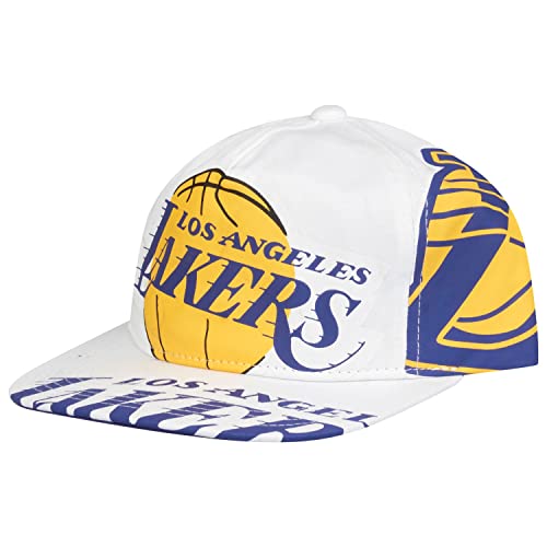 Mitchell & Ness NBA In Your Face Deadstock Cap Los Angeles Lakers White von Mitchell & Ness