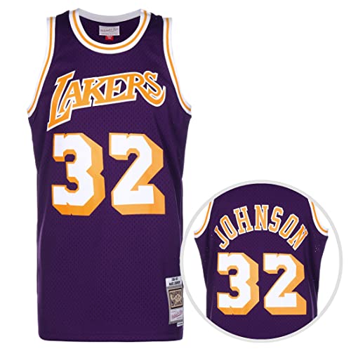 Mitchell & Ness NBA Swingman Jersey 2.0 LA Lakers 1984-85 - M. Johnson, L von Mitchell & Ness