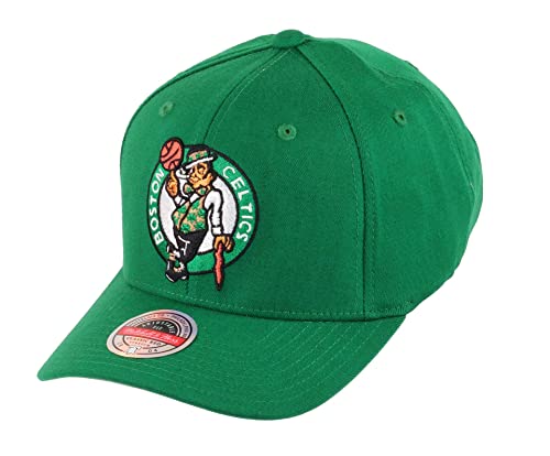 Mitchell & Ness NBA Team Ground Stretch Snapback Cap Boston Celtics Green von Mitchell & Ness