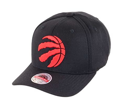 Mitchell & Ness NBA Toronto Raptors Team Ground Stretch Snapback Cap schwarz/rot, OS von Mitchell & Ness