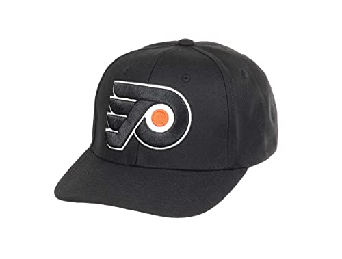 Mitchell & Ness Philadelphia Flyers Black NHL Team Ground 2.0 Pro Snapback Cap - One-Size von Mitchell & Ness