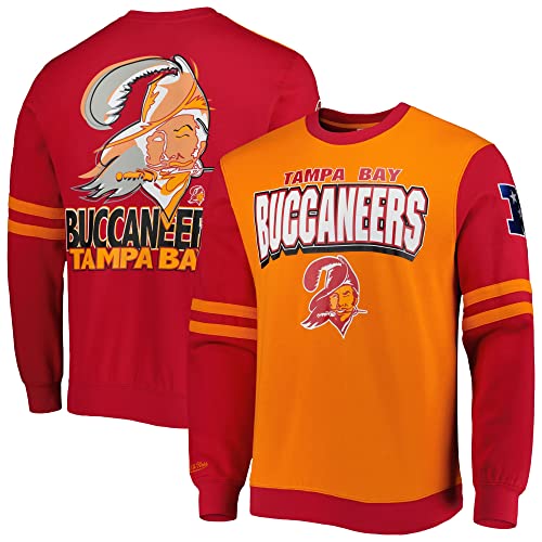 Mitchell & Ness Pullover Patches Tampa Bay Buccaneers - XXL von Mitchell & Ness