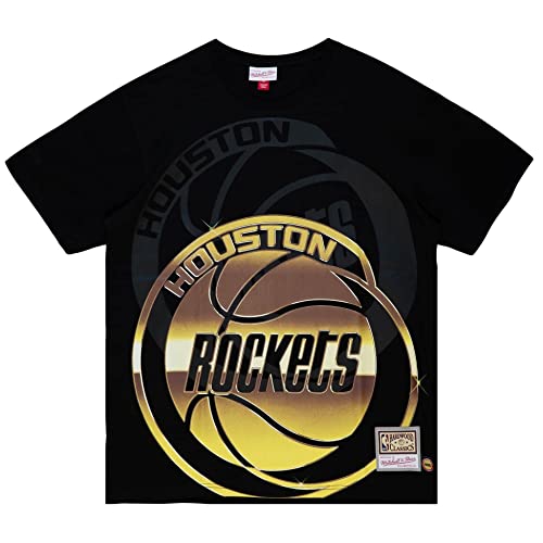 Mitchell & Ness Shirt - Big FACE 4.0 Houston Rockets - XXL von Mitchell & Ness