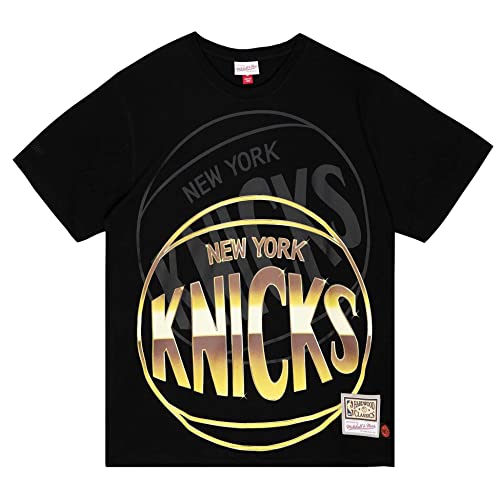 Mitchell & Ness Shirt - Big FACE 4.0 New York Knicks - M von Mitchell & Ness