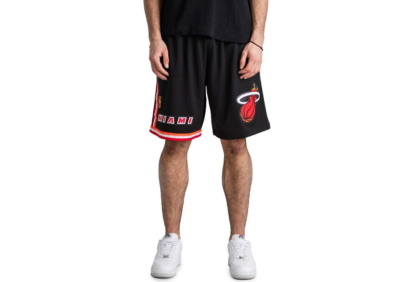 Mitchell & Ness Shorts Mitchell & Ness Miami Heat NBA 2.0 Swingman Shorts von Mitchell & Ness