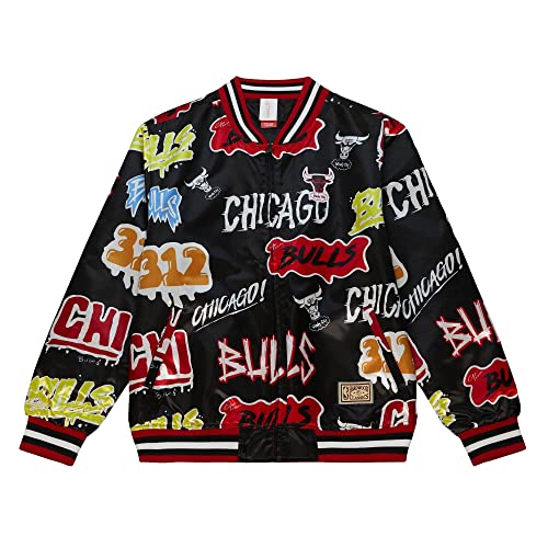 Mitchell & Ness Slap Reversible Jacke Chicago Bulls - L von Mitchell & Ness