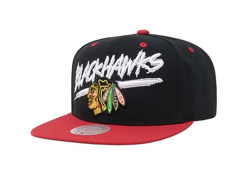 Mitchell & Ness Snapback Cap Transcript Chicago Blackhawks von Mitchell & Ness