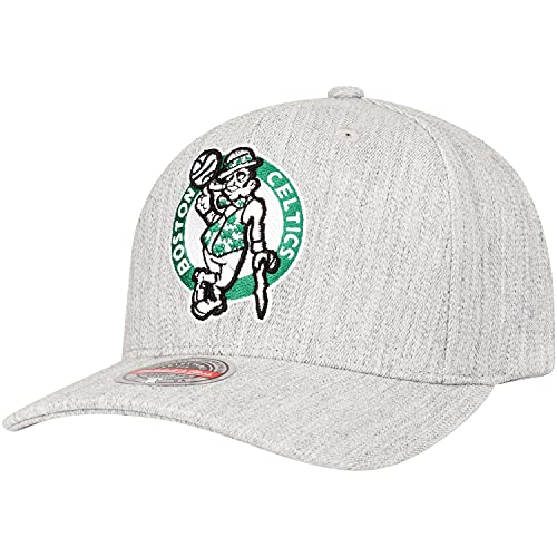 Mitchell & Ness Team Heather Redline Snapback Cap Boston Celtics Grey von Mitchell & Ness