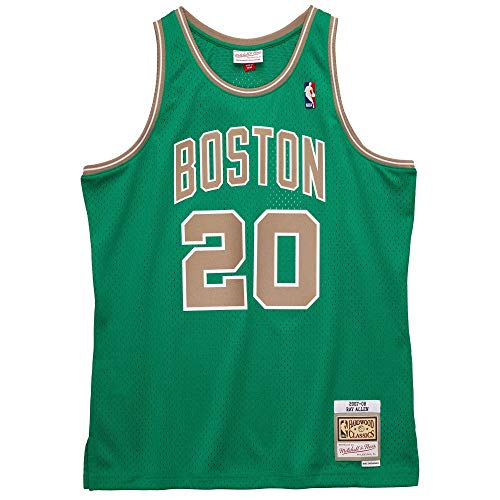 Swingman Ray Allen Boston Celtics 2007-08 Mesh Jersey - L von Mitchell & Ness