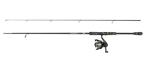 Mitchell Tanager G2 Spinnkombination |Spinnruten- und Rollenset mit mittlerer Aktion für das Süßwasserfischen | Anfänger und fortgeschrittene Angler | Schwarz, 2,40m mäßige Rute, 3000er Rolle, 7-30g von Mitchell