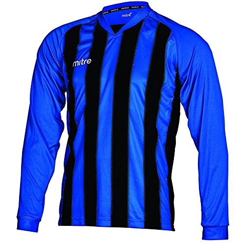 Mitre Herren Optimieren Fußball Match Day Shirt L Royal/Black von Mitre