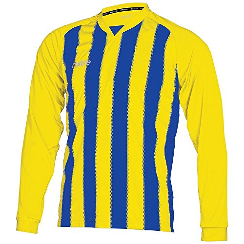 Mitre Herren Optimieren Fußball Match Day Shirt M Yellow/Royal von Mitre