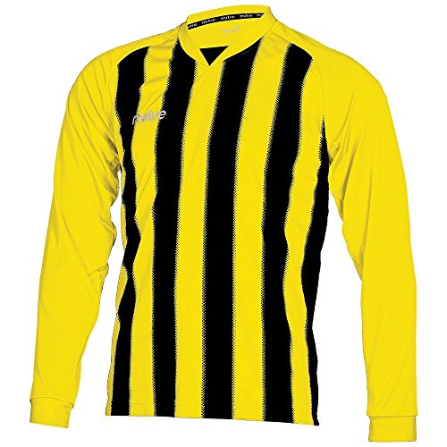 Mitre Herren Optimieren Fußball Match Day Shirt M gelb/schwarz von Mitre