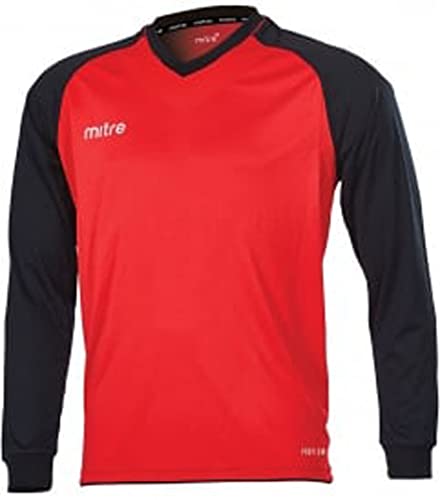 Mitre Herren 's Cabrio Fußball Match Day Shirt L Tangerine/Black von Mitre