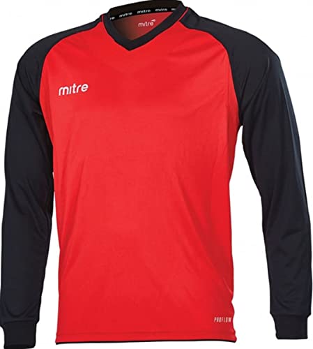 Mitre Herren 's Cabrio Fußball Match Day Shirt XL Scarlet/Black von Mitre