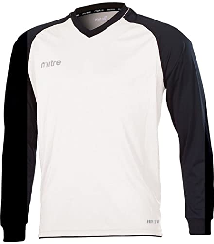 Mitre Herren 's Cabrio Fußball Match Day Shirt XXL weiß/schwarz von Mitre
