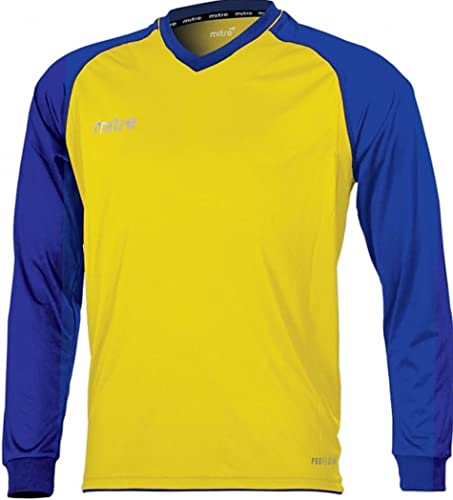 Mitre Kinder Cabrio Fußball Match Day Shirt XX-Small YEL/RYL/RYL von Mitre
