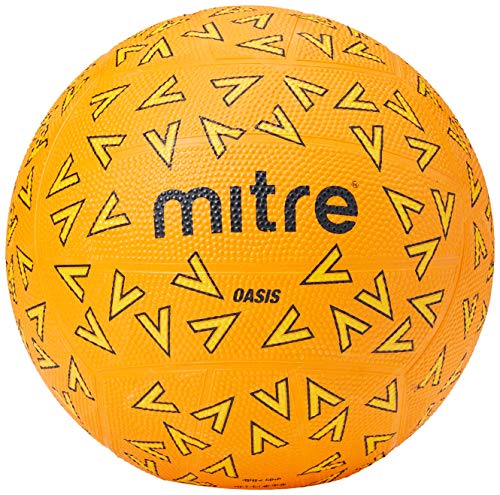 Mitre Oasis Netball, Orange/Gelb/Schwarz, 30 von Mitre