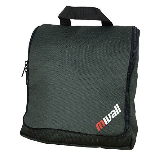 Mivall Waschcenter Waschtasche Kulturtasche Toiletbag Tasche zum aufhängen mit Spiegel Bag (grün) von Mivall