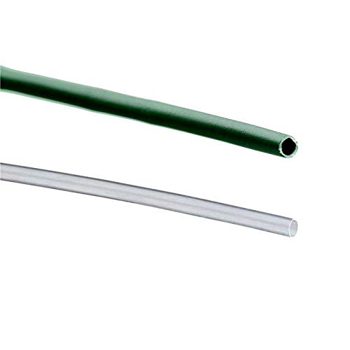 Mivardi 15 x 50mm Shrink Tube Schrumpfschlauch Green/Clear in verschiedenen Durchmesser erhältlich (Ø 1,6x1,8mm / grün) von Mivardi