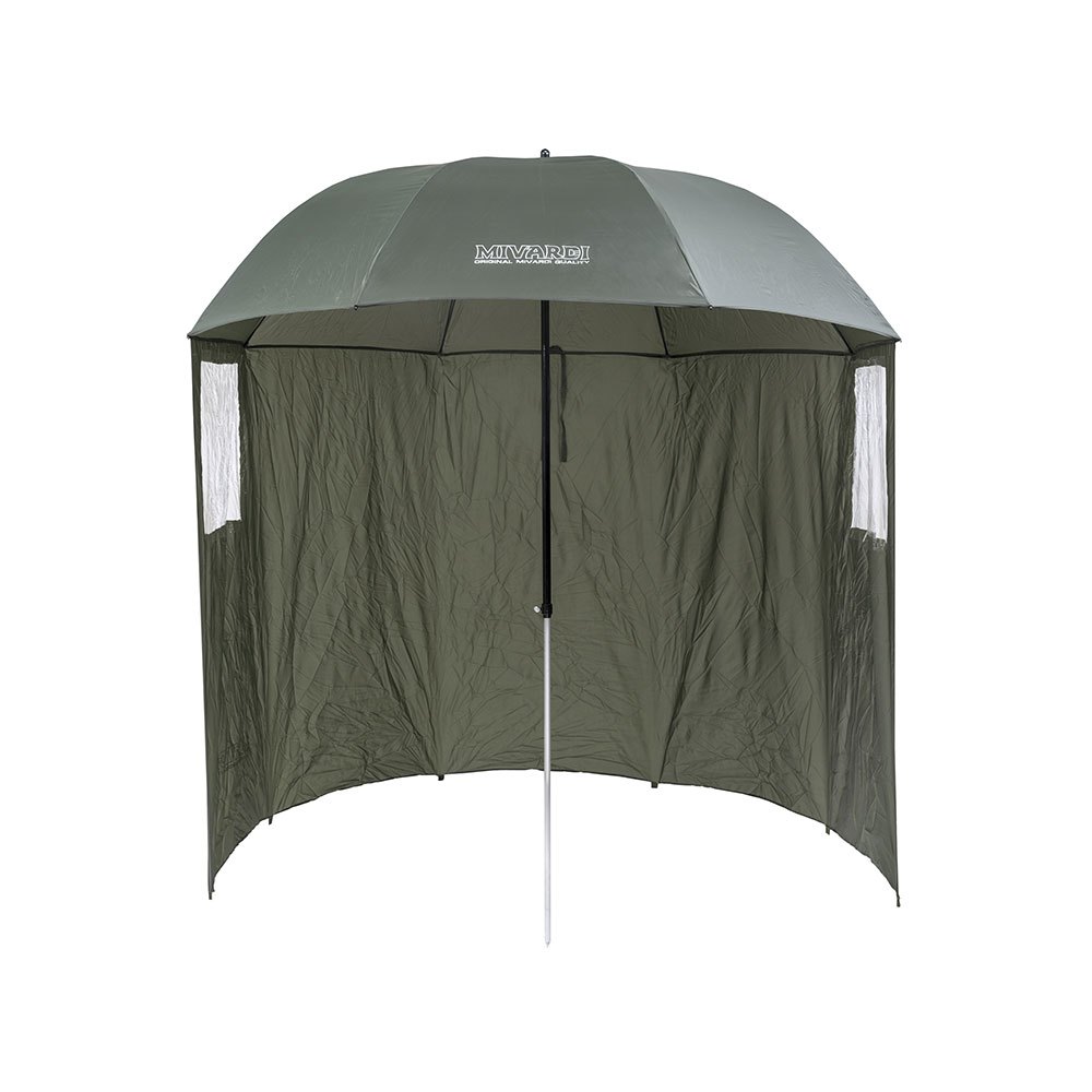 Mivardi Easy Nylon Umbrella+side Cover Grün 2.20 m von Mivardi