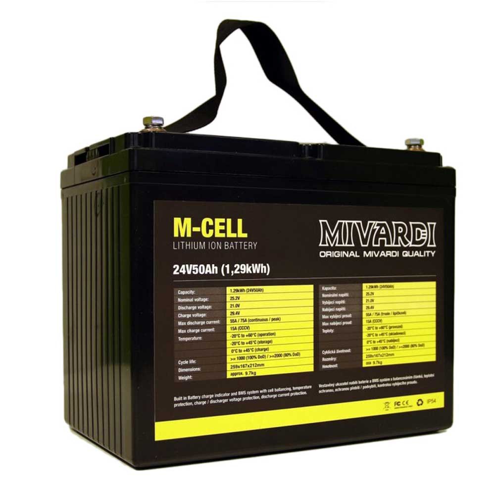 Mivardi M-cell 24v 50a+10a Charger Lithium Battery Golden von Mivardi
