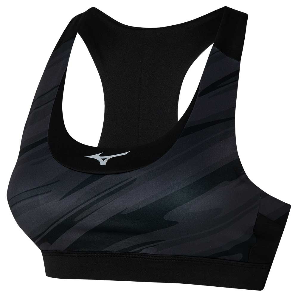 Mizuno Alpha Graphic Sports Top Schwarz M Frau von Mizuno