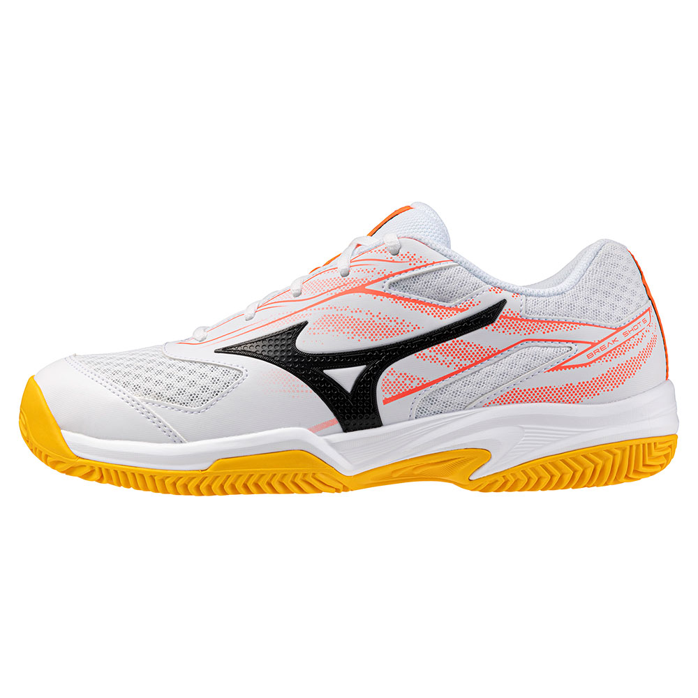 Mizuno Break Shot 5 Cc Clay Shoes Weiß EU 40 1/2 Frau von Mizuno