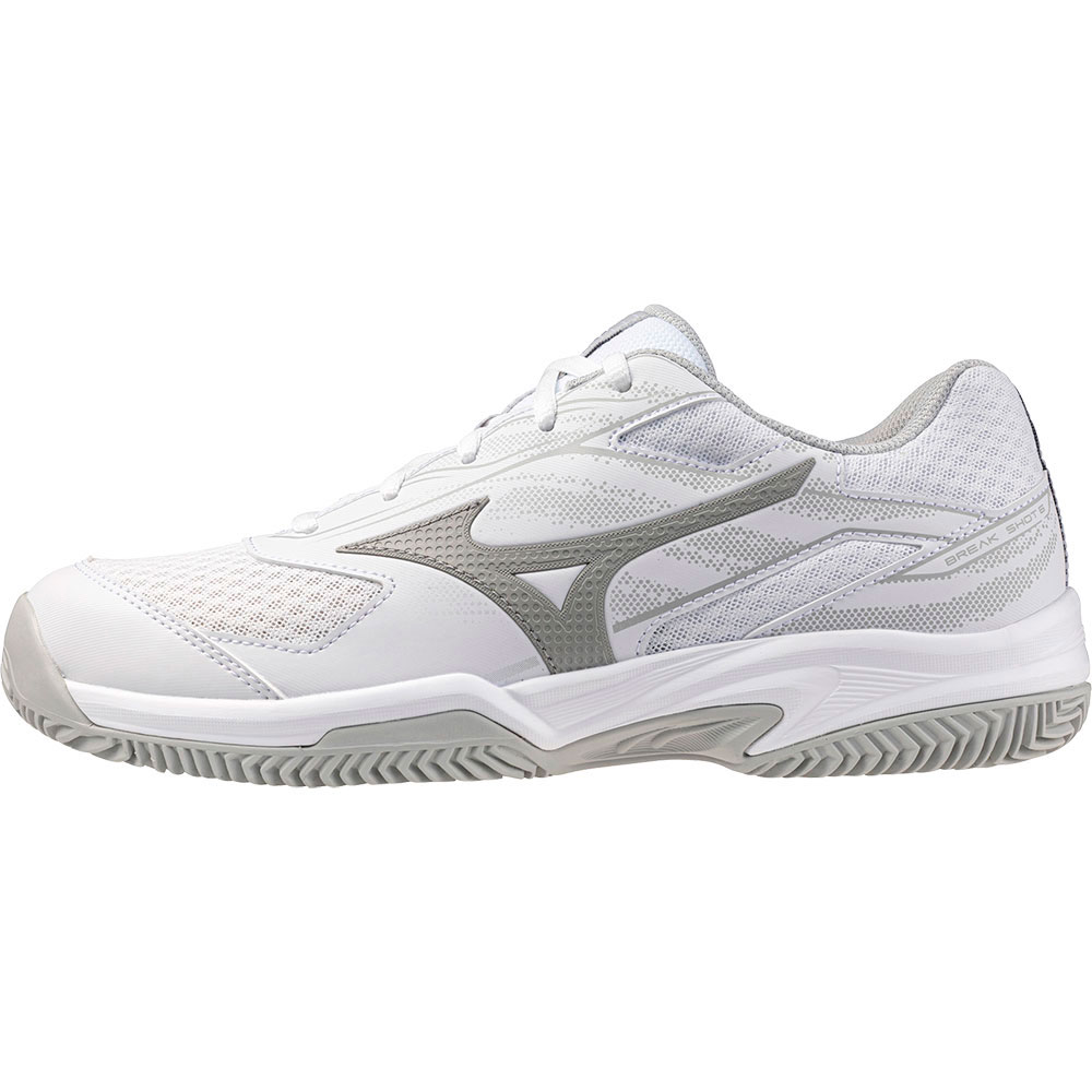 Mizuno Break Shot 5 Cc Clay Shoes Weiß EU 40 Frau von Mizuno