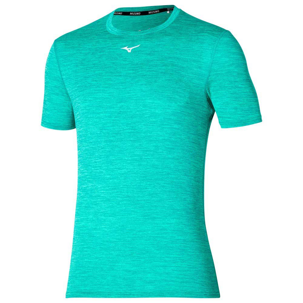 Mizuno Core Short Sleeve T-shirt Grün L Mann von Mizuno