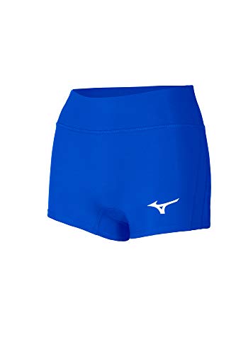 Mizuno Damen Apex Volleyball-Shorts, 6,3 cm Innennaht, Royal, XL von Mizuno