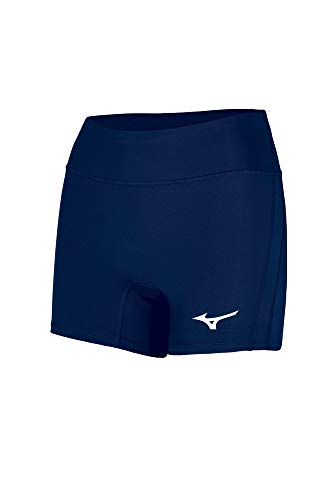 Mizuno Volleyball-Shorts für Damen, erhöhte Beinlänge, 10,2 cm Schrittlänge, Kurze Volleyball-Shorts von Mizuno