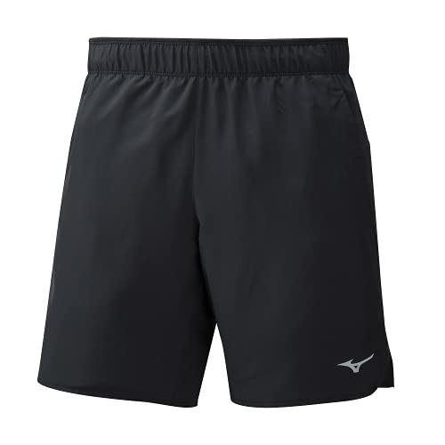 Mizuno Herren Core 7.5 2in1 Shorts, Black, XL von Mizuno