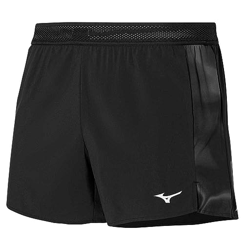 Mizuno Herren Premium 4.5 Lässige Shorts, Schwarz, XL von Mizuno