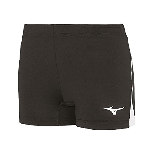 Mizuno High-KYU Tight W Shorts für Damen M Schwarz/Weiß von Mizuno