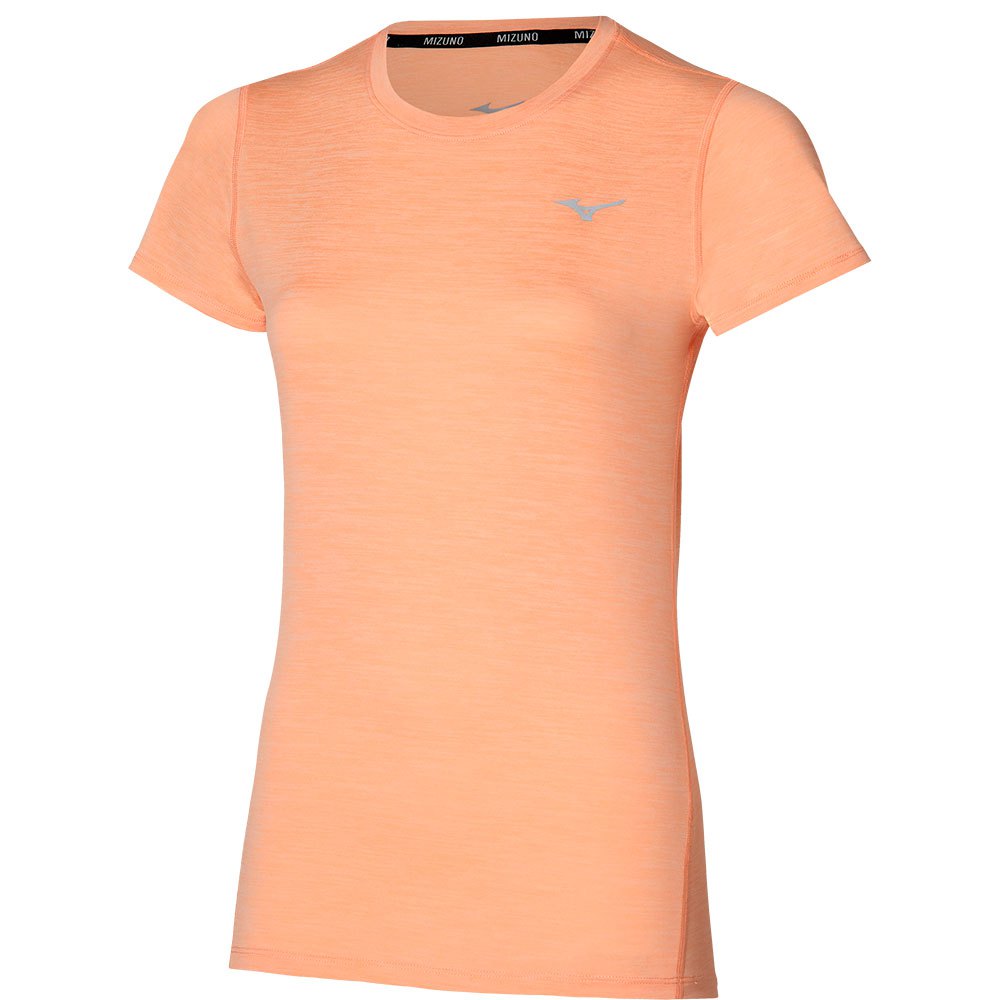 Mizuno Impulse Core Short Sleeve T-shirt Orange XS Frau von Mizuno