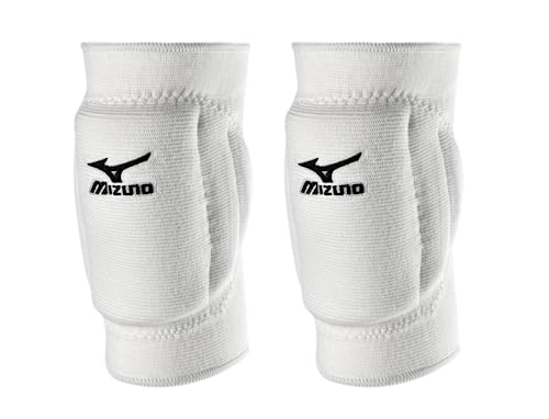 Mizuno Mzuno T10 Plus Knieschoner Volleyball, weiß, Erwachsene one Size von Mizuno