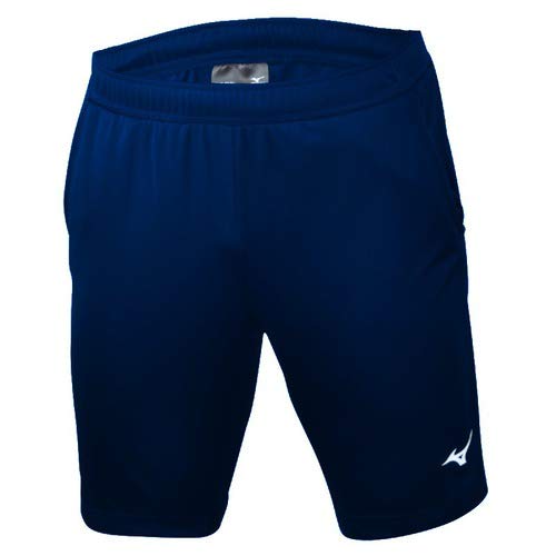 Mizuno Nara Trainng Shorts M für Herren, Herren, Kurze Hose, 32FB0A51, Marineblau, XL von Mizuno