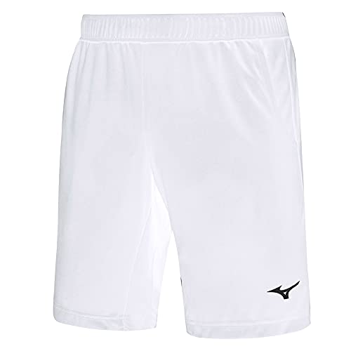 Mizuno Nara Trainng Shorts M für Herren, Herren, Kurze Hose, 32FB0A51, weiß, L von Mizuno