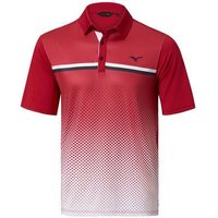 Mizuno Quick Dry Elite Gradient Polo rot von Mizuno