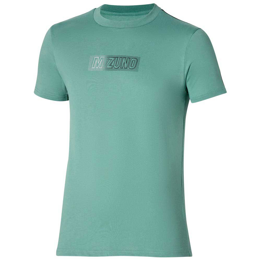 Mizuno Release Tape Short Sleeve T-shirt Grün XL Mann von Mizuno