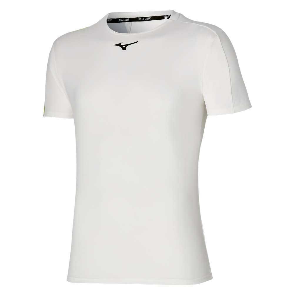 Mizuno Shadow Short Sleeve T-shirt Weiß M Mann von Mizuno