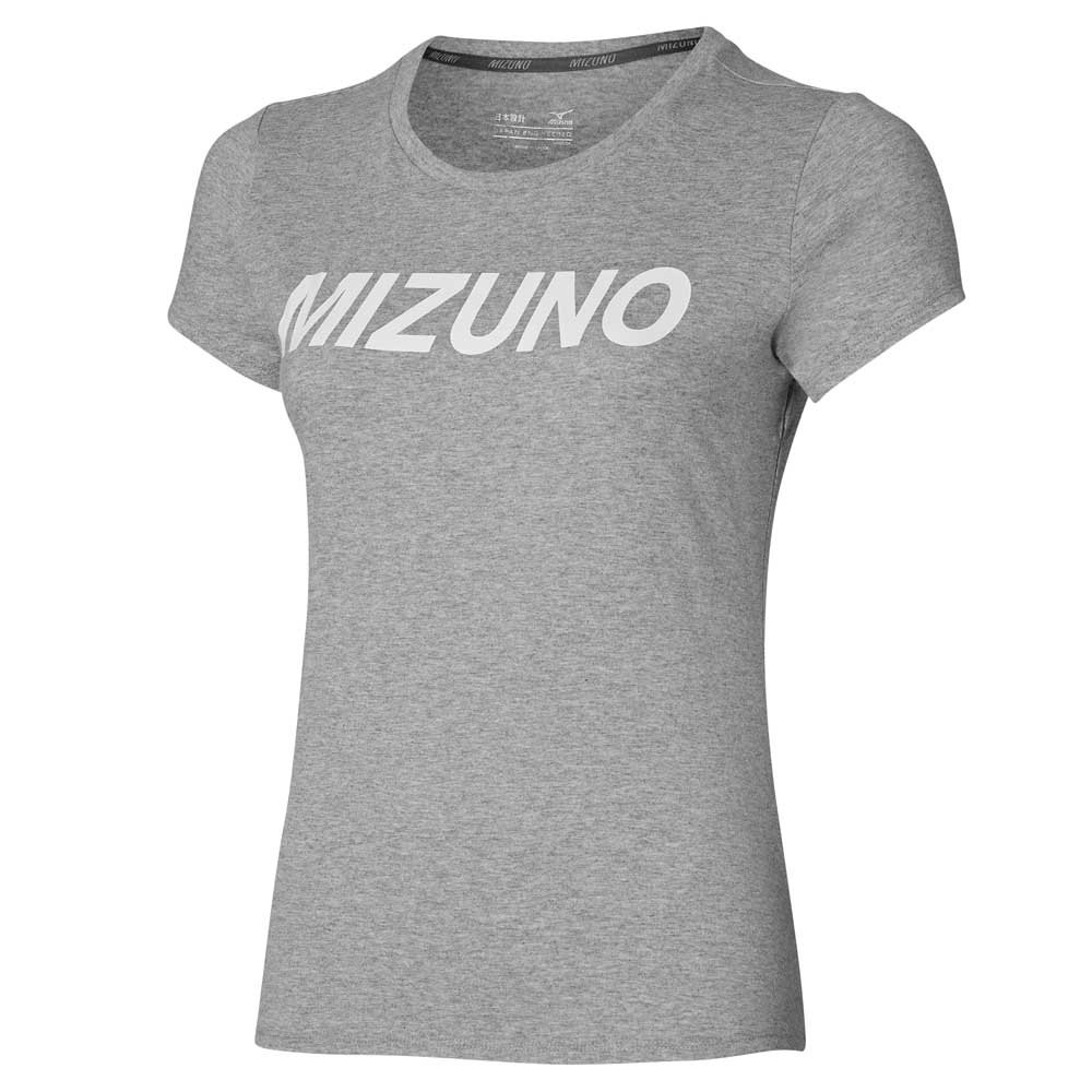 Mizuno K2ga1802 Short Sleeve T-shirt Grau L Frau von Mizuno