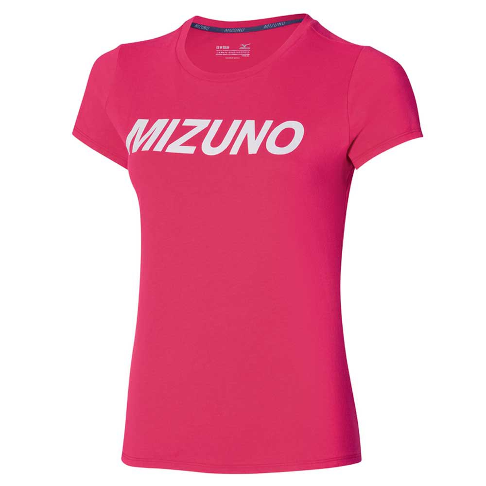 Mizuno K2ga1802 Short Sleeve T-shirt Rosa L Frau von Mizuno