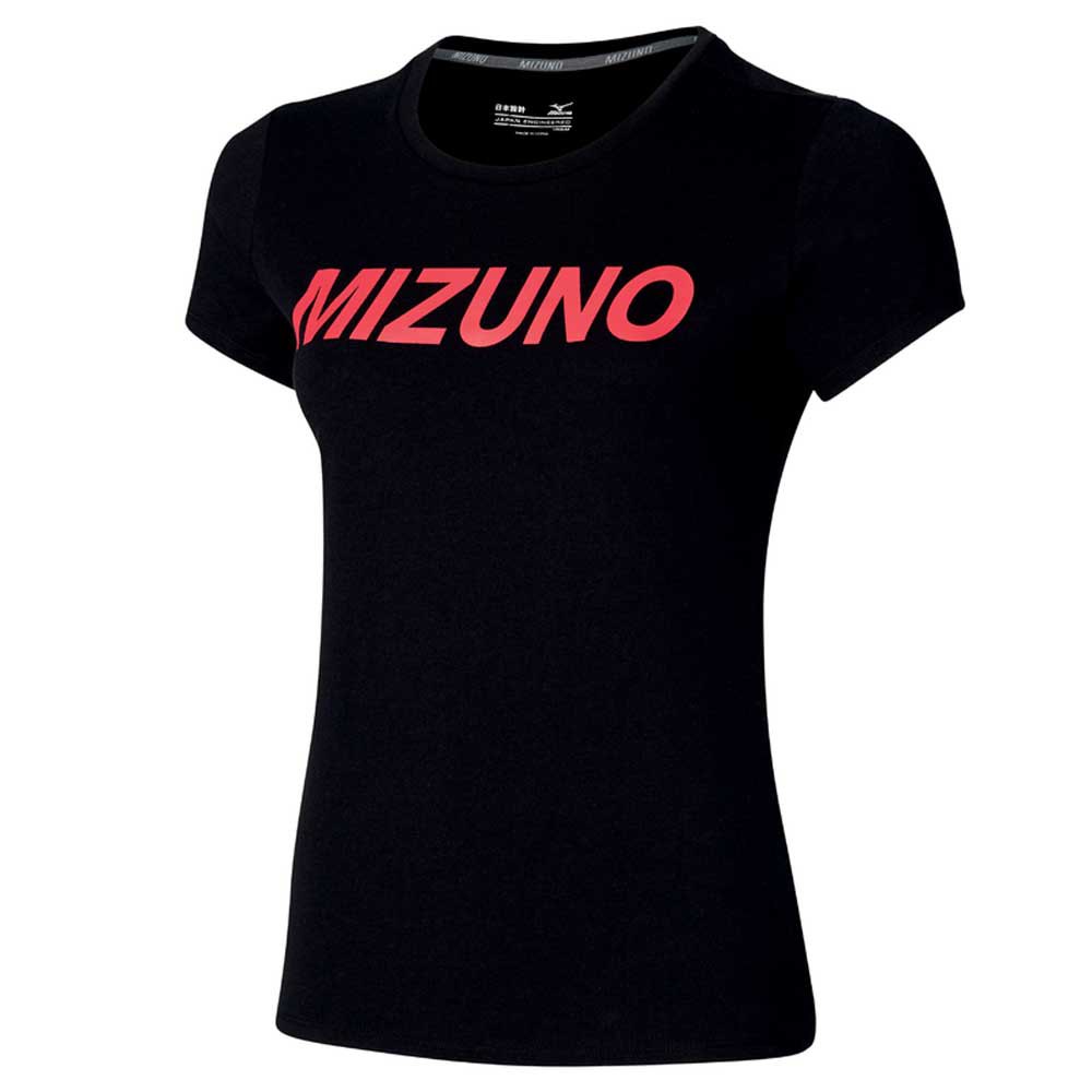 Mizuno K2ga1802 Short Sleeve T-shirt Schwarz M Frau von Mizuno