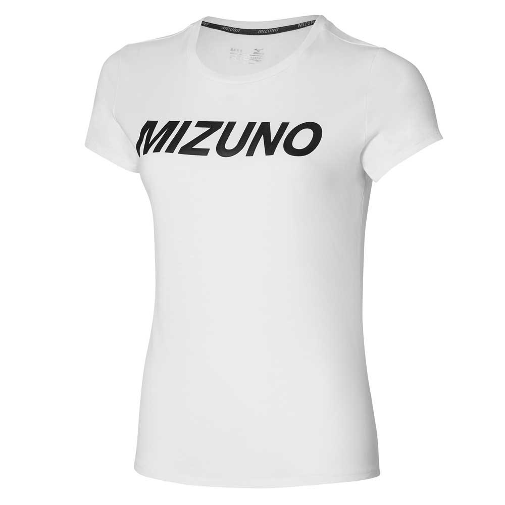 Mizuno K2ga1802 Short Sleeve T-shirt Weiß L Frau von Mizuno